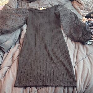 Altar'd State Textured Charcoal Top